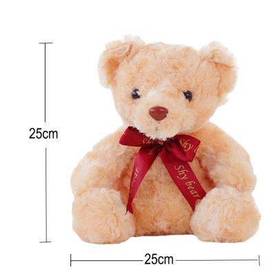 China Promotional or Gift Wholesale Giant Teddy Bear Rainbow Plush Happy Birthday Kids Standing Long Arm Doll with Custom Shirt for Sale for sale