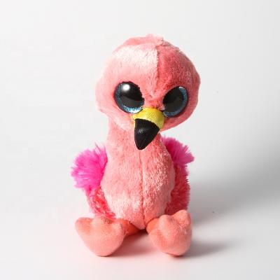 China Custom Plush Toy Pink Plush Flamingo Promotional or Gift Soft Toy for sale