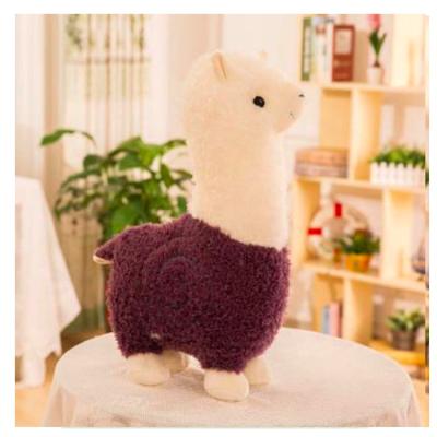 China Promotional Plush Stuffed Cute Baby Doll Llama Alpaca Plush Toys Animals Llama Gifts for sale