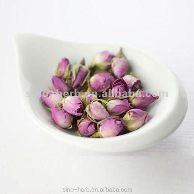 China Organic Flower Rose Bud Fragrant Tasty Natural Flower Dried Tea Bud Pink Rose Bud Loose Tea for sale