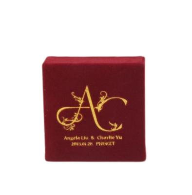 China Recyclable Custom Packaging Box Velvet Perfume Box for sale