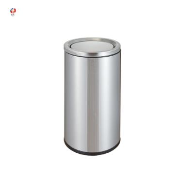 China Stocked Bedroom Trash Can Stainless Steel Wholesale Waste Bin For Commercial Hotels for sale