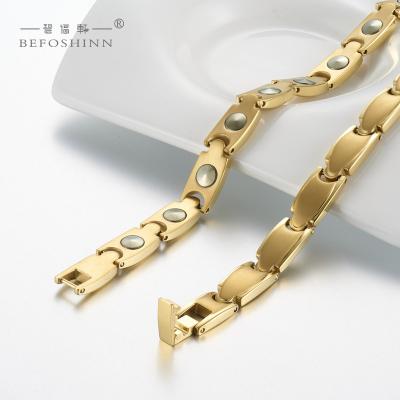 China Wholesale Luxury High Grade Pure Titanium 99.9% Pure Titanium Necklace Magnetic CLASSIC Made in China for sale