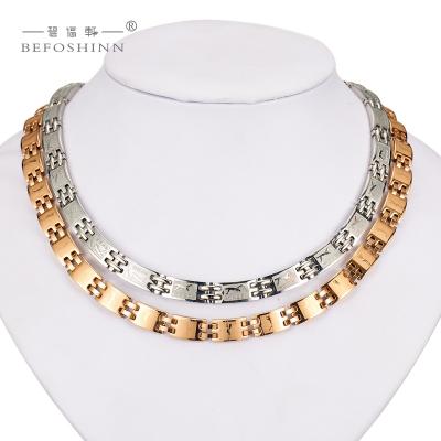 China 316 stainless steel negative ion+316 stainless steel germanium necklaces wholesale in stock, can be customized models and shipped quickly for sale