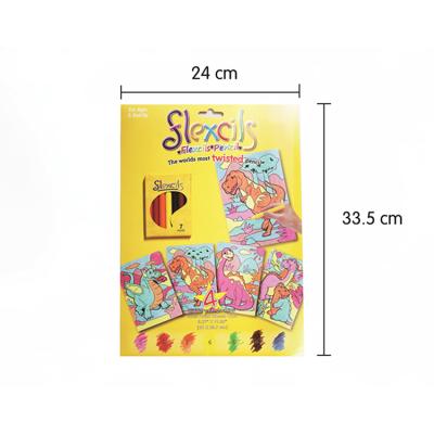 China Drawing Books Drawing Books Kids 7 Plastic Pencils Colorpencils Baby Pencil Box Levres for sale