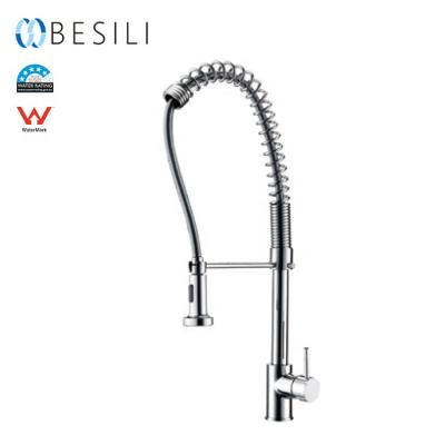 China Modern Brass Thermostatic Watermark Faucets Single Handle Pull Down Sink Kitchen Faucet for sale