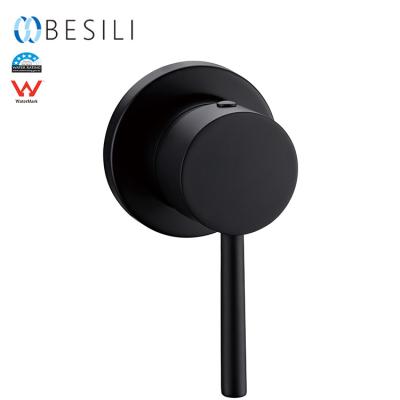 China Without Sanitary Sliding Bar Pay Attention Suppliers High Quality Water Faucet Shower Faucet Hidden Watermark Black Shower Mixer for sale