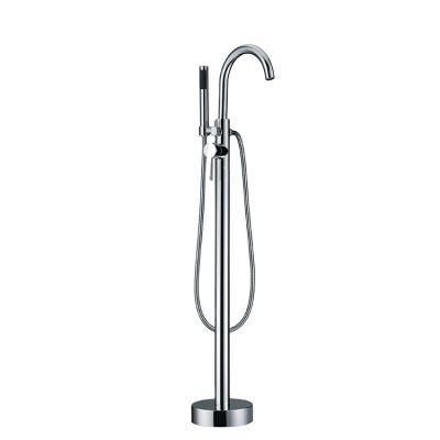 China Modern Sense Bathroom Faucets Floor Mount Faucet Freestanding Watermark Tub Faucet CG8090 for sale