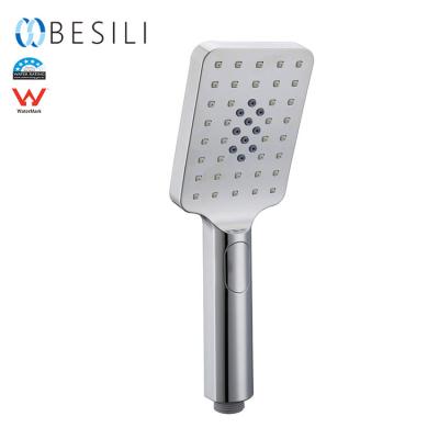 China Hand Free Watermark Water Saving Hand Shower Bathroom Beads Main ABS Color Plastic Shower Head Shower Head for sale