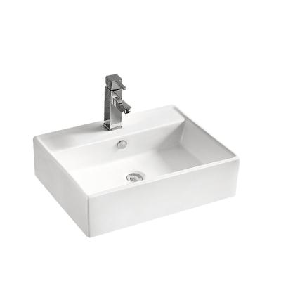 China Easy Clean Bathroom Sink Luxury Wall Ceramic Small Wash Hand Basins for sale