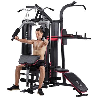 China Large Complete Trainer Mutli Function Station Fitness Gym Equipment 3 Station Multi Universal Home Gym Equipment for sale