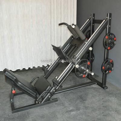 China Indoor Home Gym Strength Training Equipment Commercial 2 In 1 45 Degree Leg Press Squat Squat Machines for sale