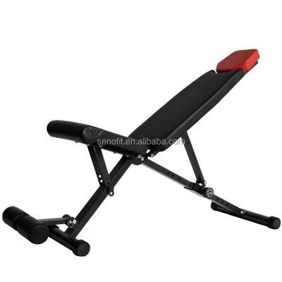 China Wholesale Indoor Folding Gym Bench Bench Dumbbell Weight Training Adjustable Home Fitness Equipment for sale