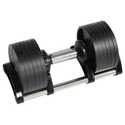 China Weight Adjustable Gym Adjustable Dumbbells Home Multifunctional Quick Dumbbells 20kg 32kg Fit Dumbbell Section for sale