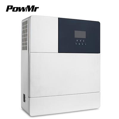 China PowMr Solar Hybrid Inverter 2500W 3000W 3500W 5000W 110VAC Output Built In 60A 80A MPPT Solar Load Off Grid Inverter HF Series 43*33.8*12.6CM for sale