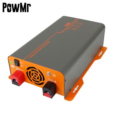 China Solar Power System PowMr 1200W 12V AC Pure Sine Wave Inverter DC 110V/220V Solar Charger Off Grid Solar Inverter For Lead Acid/Lithium Battery for sale