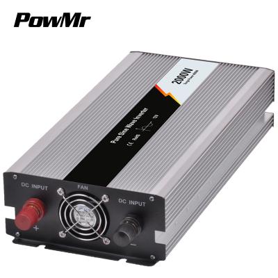 China PowMr 500W 12V/24VDC-Input 110V/220VAC-Output Pure Sine Wave Off Grid Tie Inverter For Solar System JYP-500W 507X249X116mm for sale