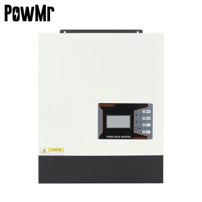 China In stock ! ! ! PowMr MPPT Inverter Charger 3.2KW 24V MPPT 80A 500VDC PV Input Pure Sine Wave Hybrid Solar Inverter 383*333*104mm 230VAC for sale