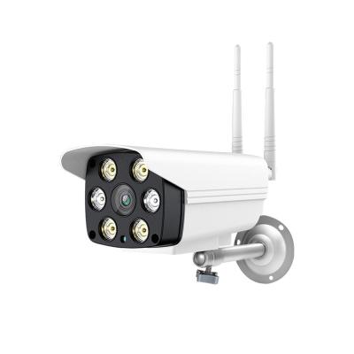 China Outdoor Wireless WiFi Built-in Security Camera Siren IP Camera 1080P Surveillance Video CCTV Camera for sale