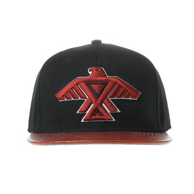 China COMMON Acrylic Flat Bill Hat With 3D Embroidery Snapback Hat for sale