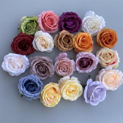 China Large size artificial silk fabric rose main flowers for home decoration and event hotel decoration for sale