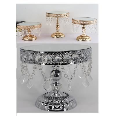 China Aristocratic Table Flower Centerpiece Stand Gold Cake Stand Set Table Centerpiece for sale