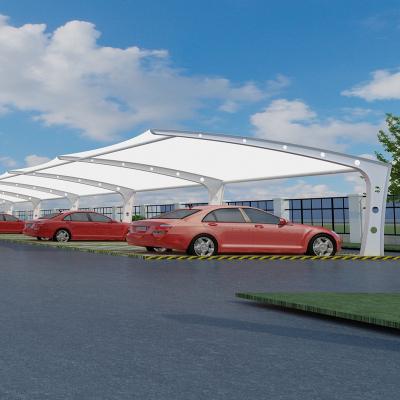 China Popular Storage Workshop XZ OEM ODM Products Customized Cheap 6x4m Mesh Carports With Most for sale