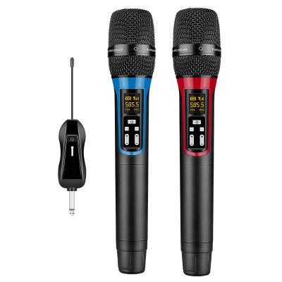 China Factory Handheld Offer Microphone UHF Wireless Wireless Microphone With PCB Receiver Panel For Cart Speaker for sale