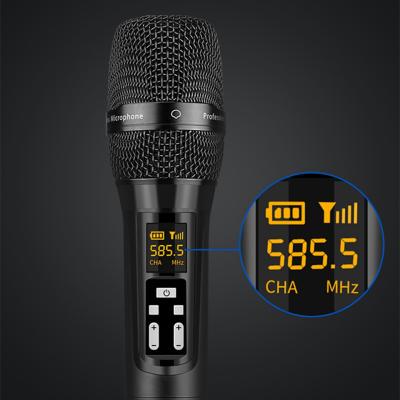 China Genuine Handheld Handheld Microphone Professional UHF Diversity Wireless Microphone for Concert, Radio Microphone% for sale