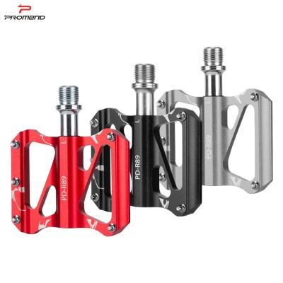 China Durable MTB Pedal 3 Bicycle Pedal Sealed Ratio Anti-Slip Cleats Pegs Crank Road Flat Mountain Aluminum Alloy Cycling Accessory for sale