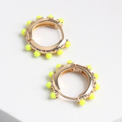 China Fashion Cute Gold Earrings Trend 2021 For Women Personality Gold Color Pearl Earrings Ladies Jewelry Earrings Gift For Girl for sale