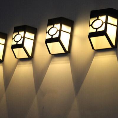 China Morden Low Price Led Stair Wall Solar Wall Light Decorative Outdoor Lighting Garden For Wall Decoration for sale