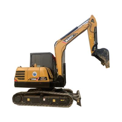 China 2020 Good Condition SANY SY60C Pro Crawler Excavator SY60 SY70 SY75 SY955 SY135 For Sale 0.28Â ³ for sale