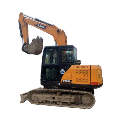 China Good Quality Mini Excavator Used Sany SY95C Cheap Price In Current 0.4″; ³ for sale