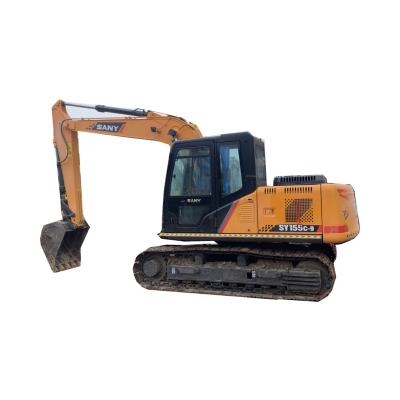 China good quality cheap used crawler excavator SANY155 powerful powerful perfect condition for sale 7700*2550*2815(mm) for sale