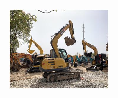 China 7.5 Ton Used XCMG Excavator Mini XE75D Crawler Excavator Used For Sale 0.4″ ³ for sale