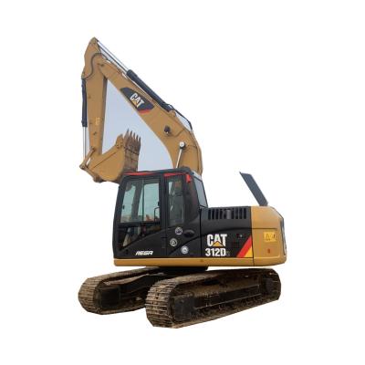 China Good Condition Short Working Hours Used Excavator Crawler CAT 312D2 For Sale 7590*2490*2760 (mm) for sale