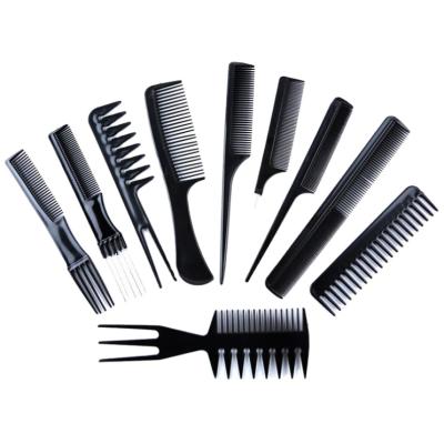 China Wholesale Custom Headwear 10-Piece Hair Comb Set Eco - Friendly Plastic For Woman for sale