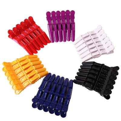 China Headwear manufacturers head special hair salon crocodile clip hair differentiation clip placing clip duckbill for sale