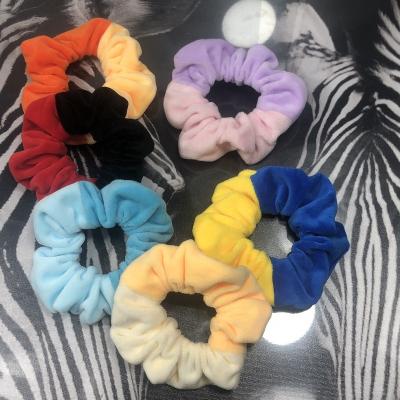 China Headwear Wholesale Good Quality Black Elastic Hair Bands Ties For Thick Heavy Hair OEM Customized Logo Item for sale