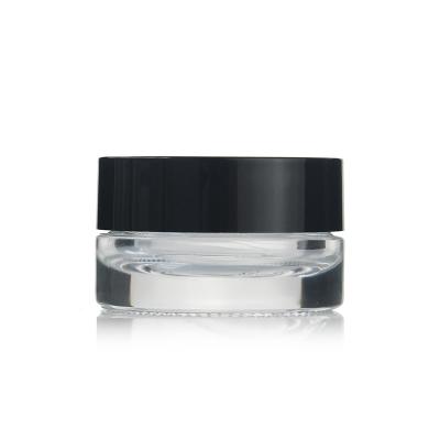 China 10g Cosmetic Glass Cosmetic Jars Lip Balm Glass Jars Eye Cream Jars Empty Glass for sale