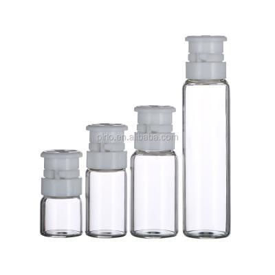 China High Quality Empty Medical Medicine Glass Vials With Tear Off Cap For Pill Mini Packing 2ml 3ml 5ml 10ml for sale