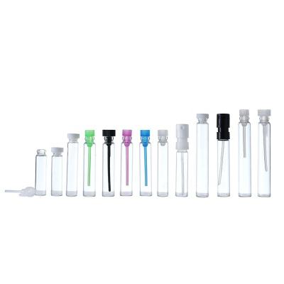 China Personal Care 2ml 3ml 4ml 5ml Colored Glass Vial Sampler 1ml Glass Vial Vial for sale