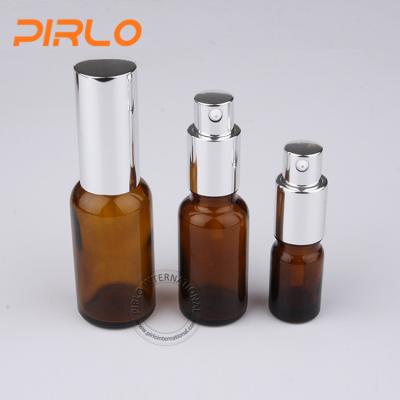 China 15ml 30ml 50ml cosmetic pump bottles glass lotion bottle with pump lotion glass bottle for sale