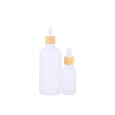 China Dropper Glass Bottles Glass Serum Bottle Cosmetic Bottles For Essential Oil Glass for sale