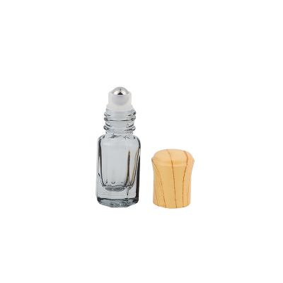 China 3ml Clear Dropper Bottle Cosmetic Glass Perfume Packaging Bottle for sale