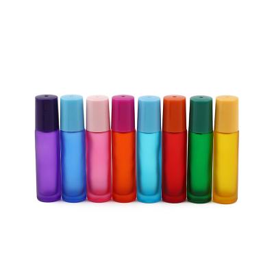 China 10ml Essential Oil Roll On Fancy Bottle Cosmetic Serum Bottle Empty Bottle Roll On for sale