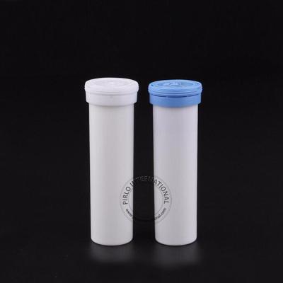 China Medicine Tablets Effervescent Pharmaceutical Storage Pill Tube Vitamin C PP Plastic Spray Bottle With Spiral Cap for sale