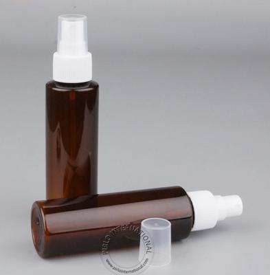 China Household Products 100ml Bottle Spray Amber Plastic Spray Bottle PET Material Plastic Spray Bottle for sale