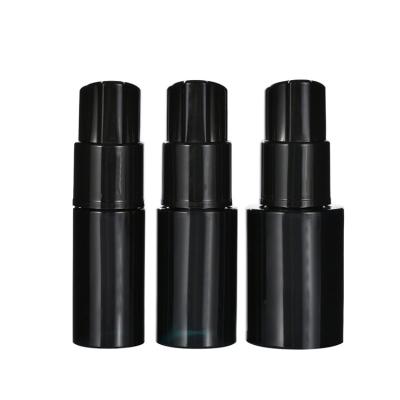 China 60ml 80ml 120ml Black Color Plastic Powder Refillable Spray Bottle for sale